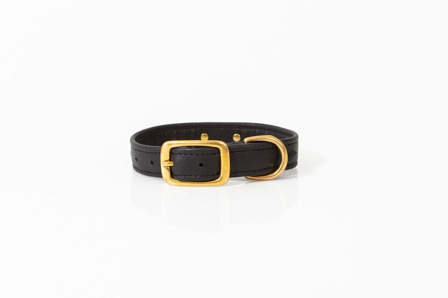 Collar in Black Patent Leather